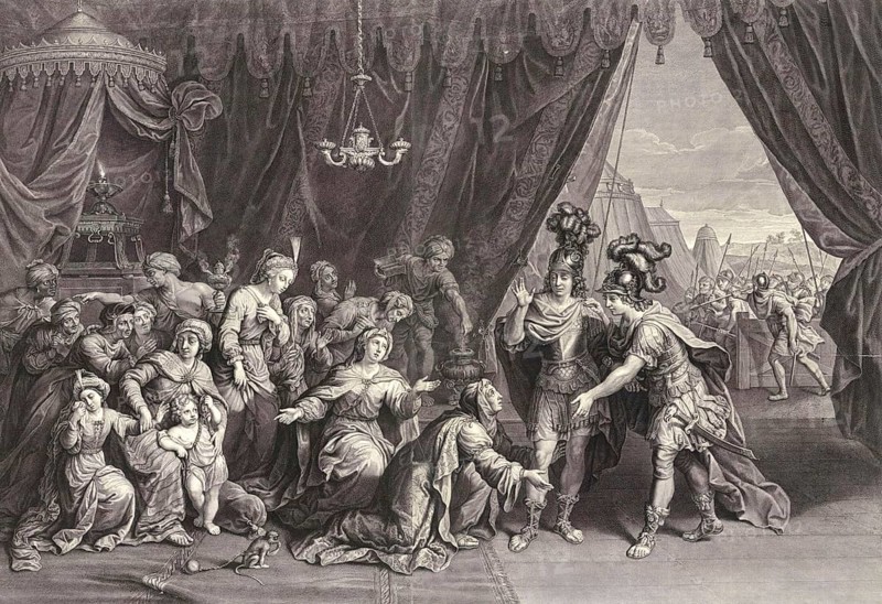 Alexander the Great with the Family of Darius