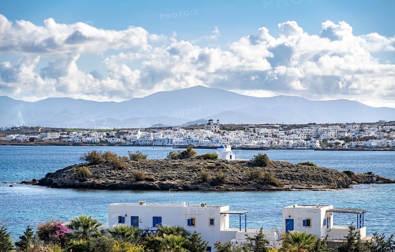 Small island with church Agia Kali