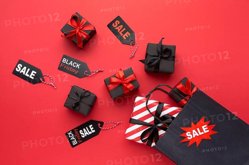 Black friday sales arrangement