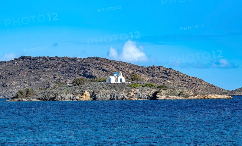 Small island with church Agia Kali