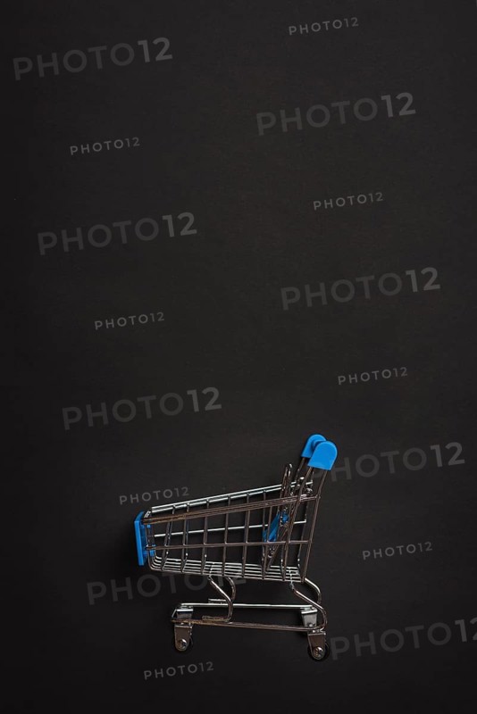 Little toy shopping trolley