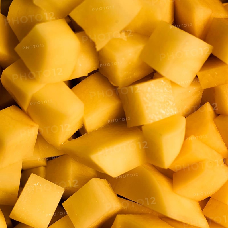 Close up slices pineapple texture background