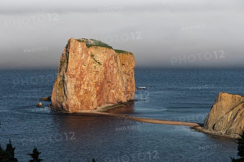 Fog at Perce Rock