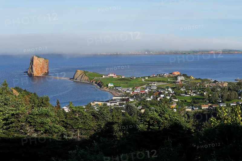 Fog at Perce Rock