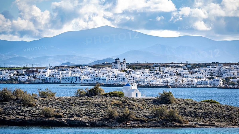 Small island with church Agia Kali