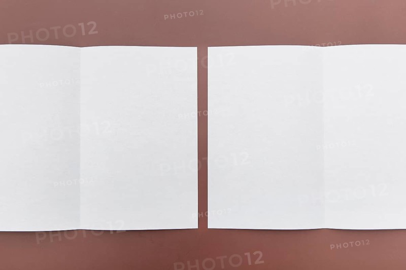 Two brochures table