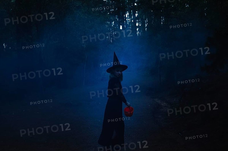 Witch girl path mist