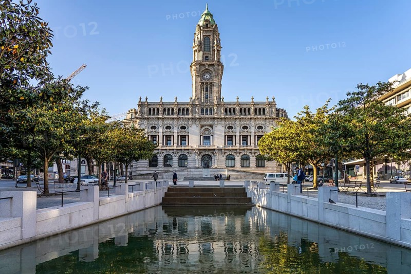 The Pacos de Concelho City Hall in Porto
