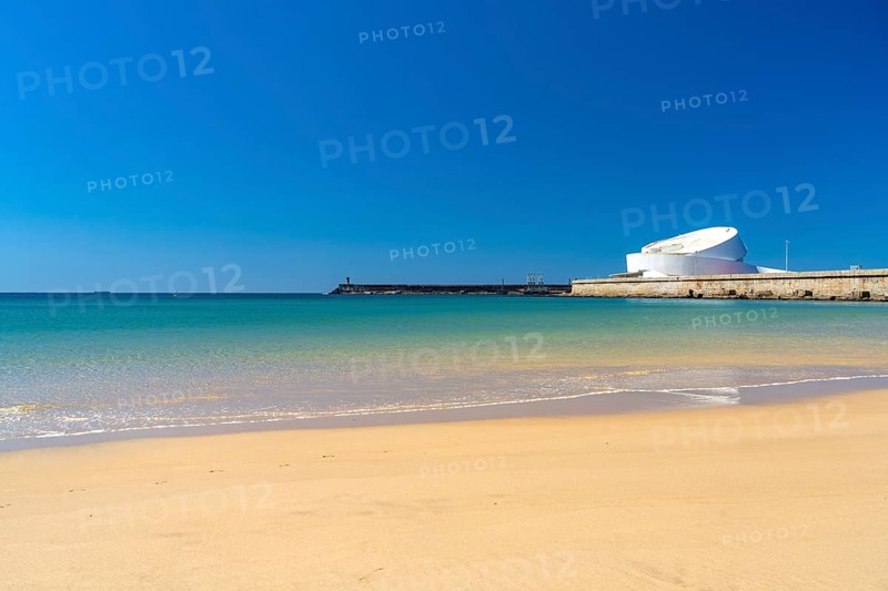Matosinhos Beach on the Atlantic Ocean near Porto