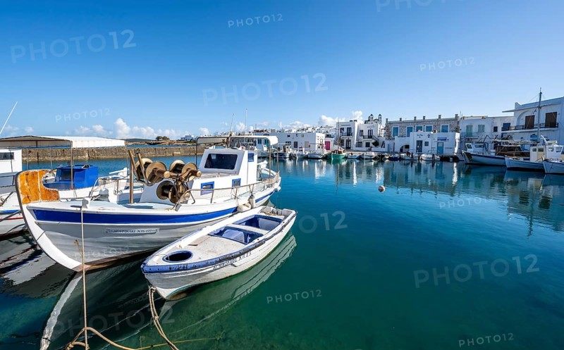 Fishing boats in Naoussa harbour