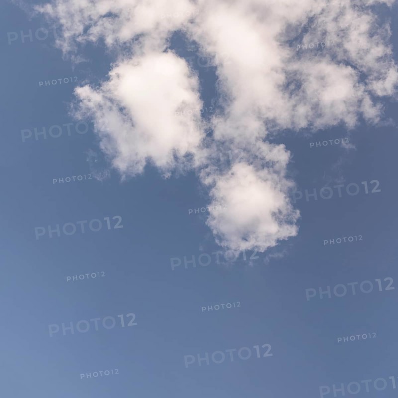 White clouds drifting sky