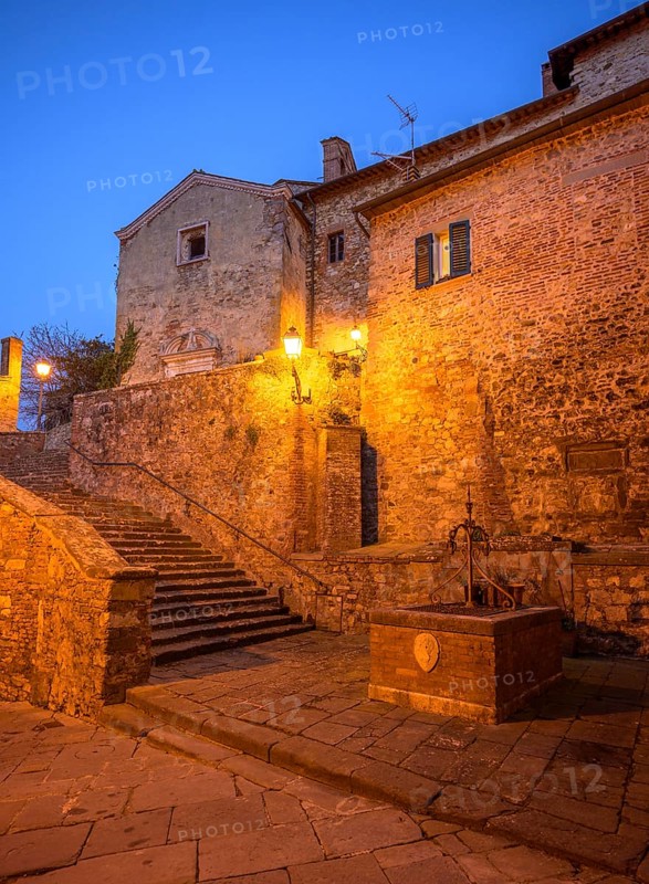 Old town in the evening