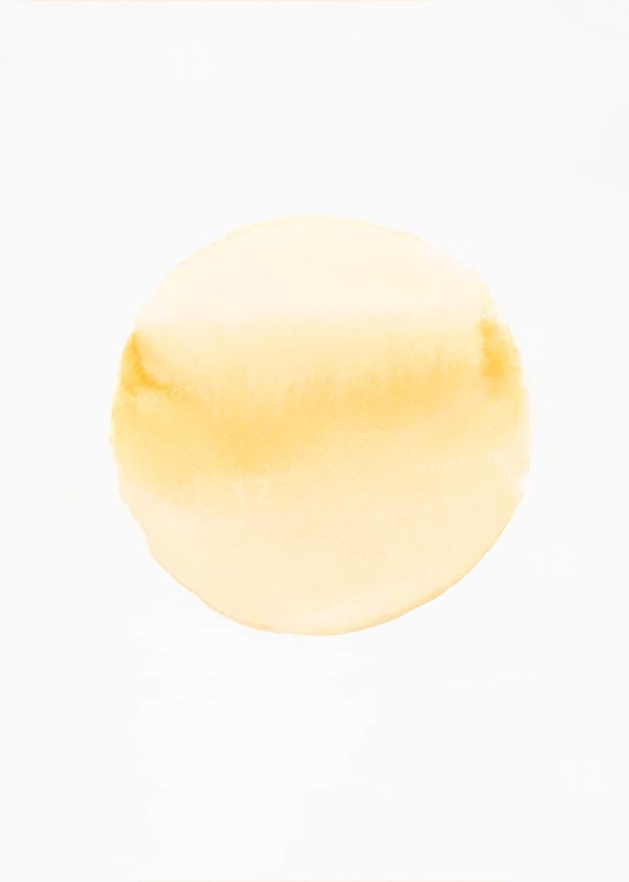 Circle watercolor beige blot white backdrop
