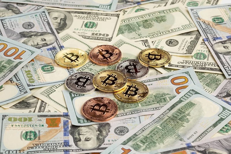Bitcoin top paper money
