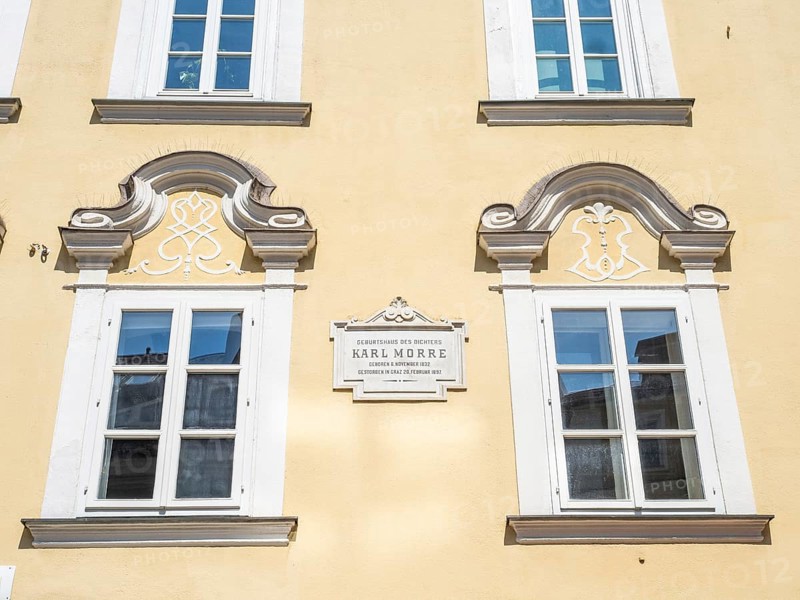 Birthplace of the poet Karl Morre