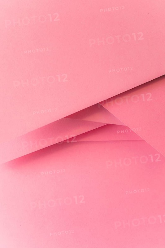 Pink pastel colored paper banner background