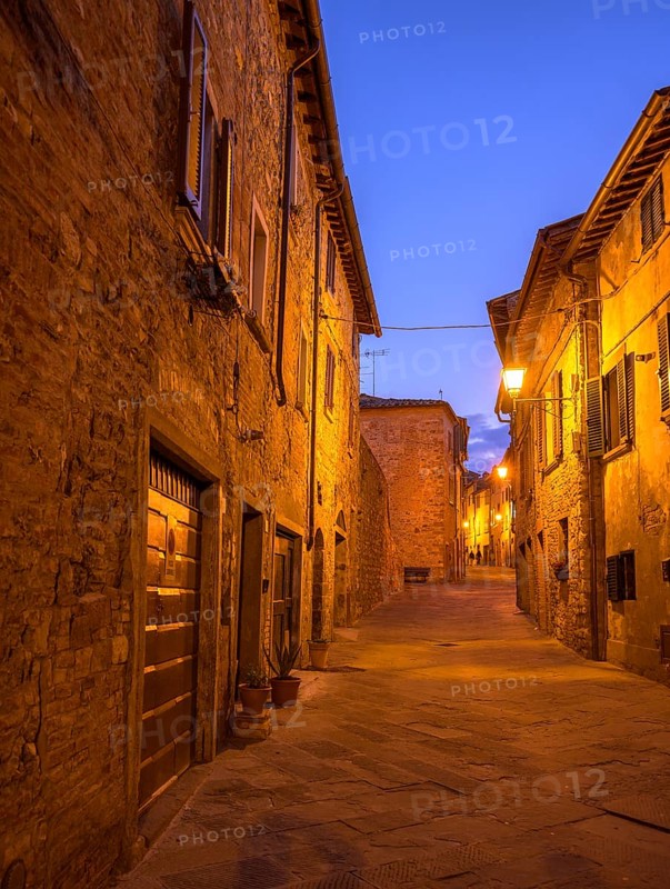 Old town in the evening