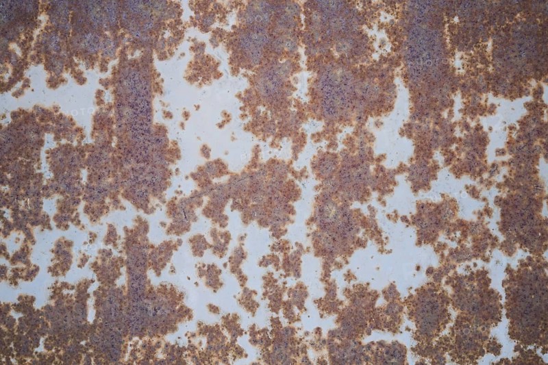 Urban rusted wall surface