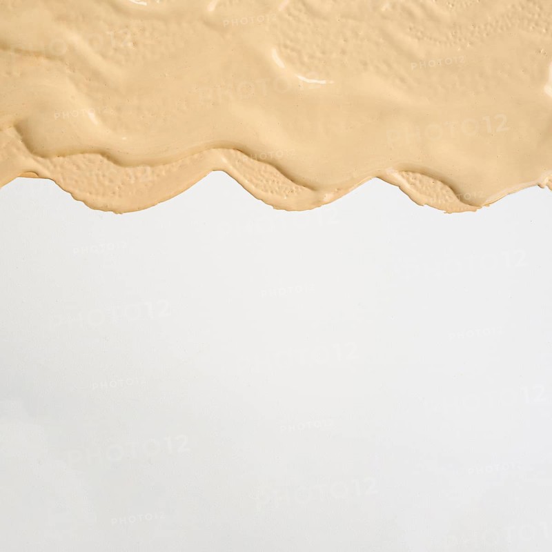 Flat lay abstract foundation stain with copy space