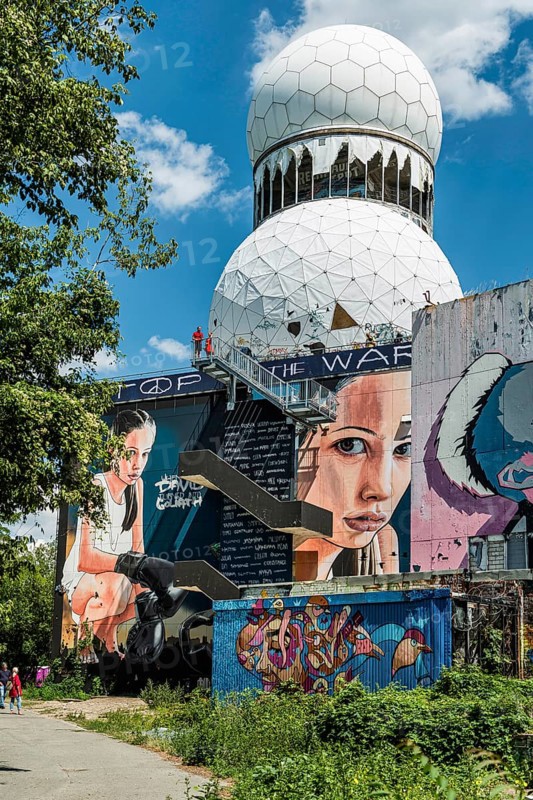 Graffiti on Teufelsberg