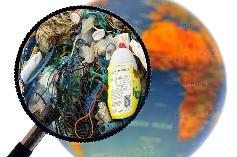 Nondegradable rubbish