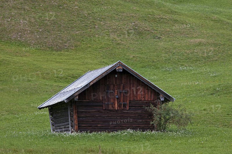 Wooden hut