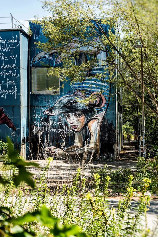 Graffiti on Teufelsberg