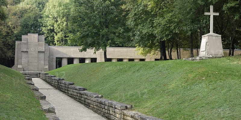 The First World War One memorial Tranchee Des Baionnettes