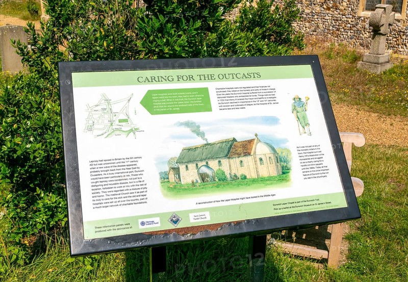 Caring for Outcasts information sign