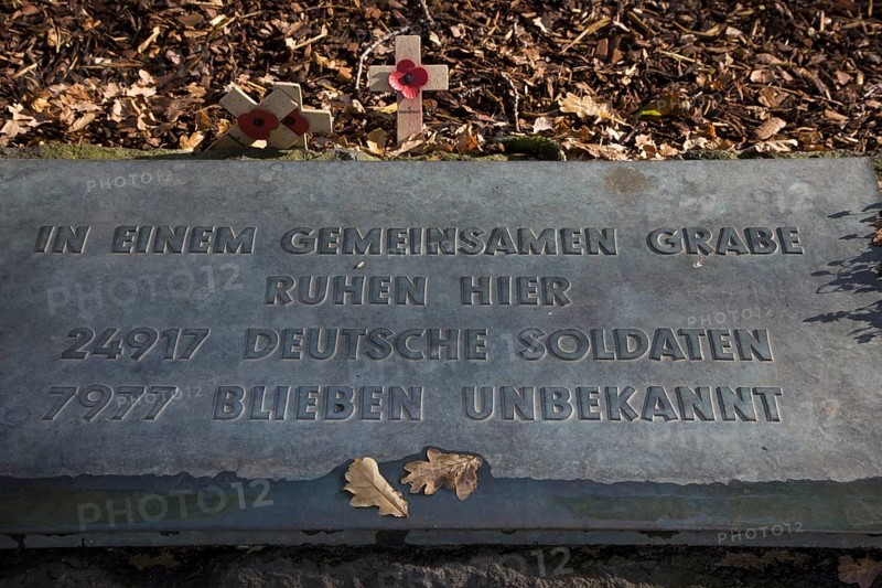 Mass grave at the Soldatenfriedhof