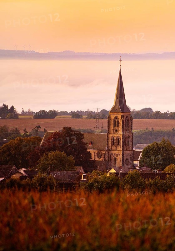 The church of St. Servatius at sunrise