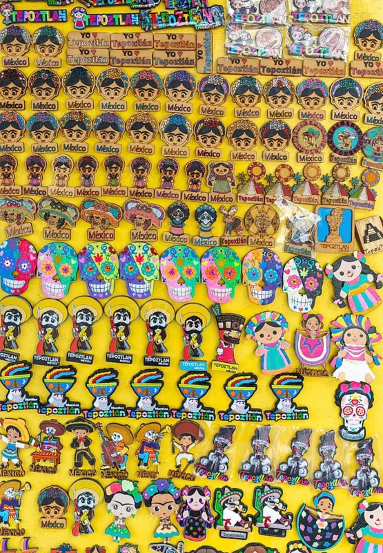 Fridge magnet souvenirs