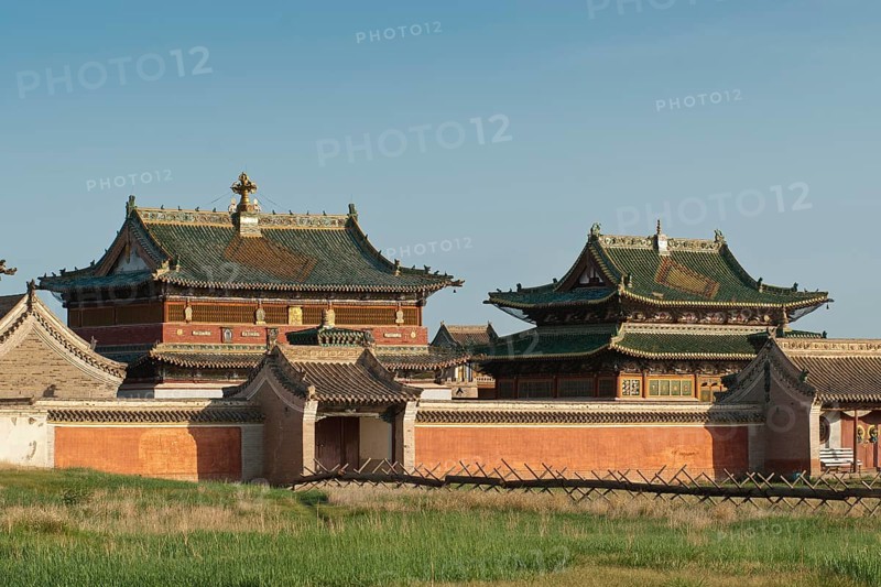 Temple in the interior of Erdene Zuu Khiid Monastery