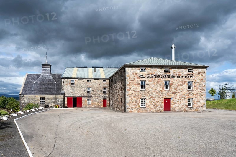 The Glenmorangie whisky distillery near Tain