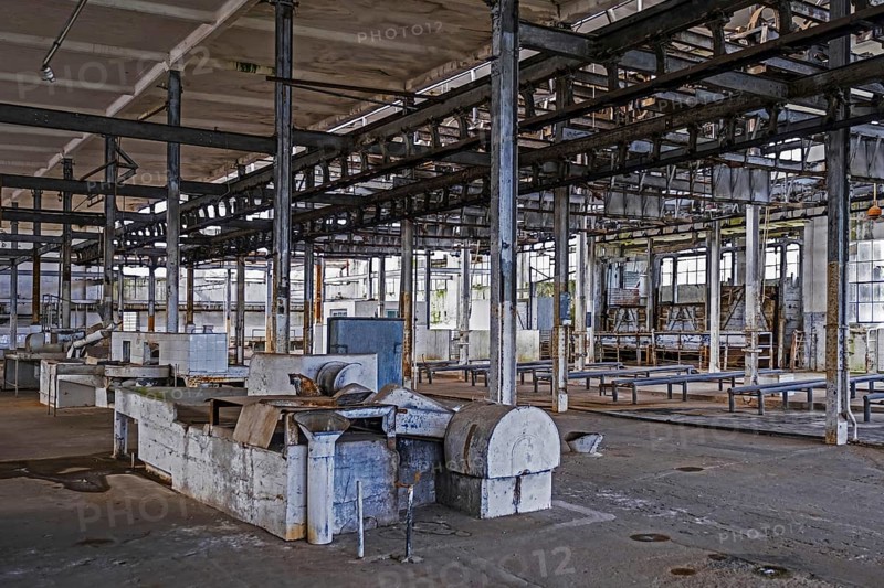 Old slaughterhause at Anglo Meatpacking plant