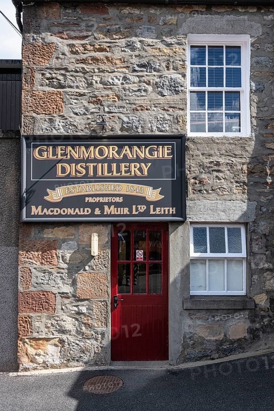 The Glenmorangie whisky distillery near Tain
