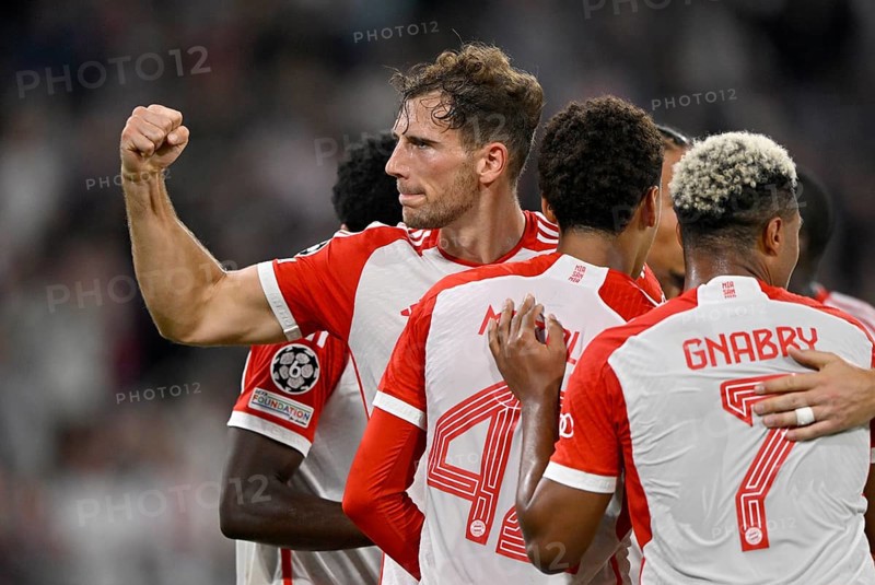 Goal celebration Jamal Musiala FC Bayern Muenchen FCB