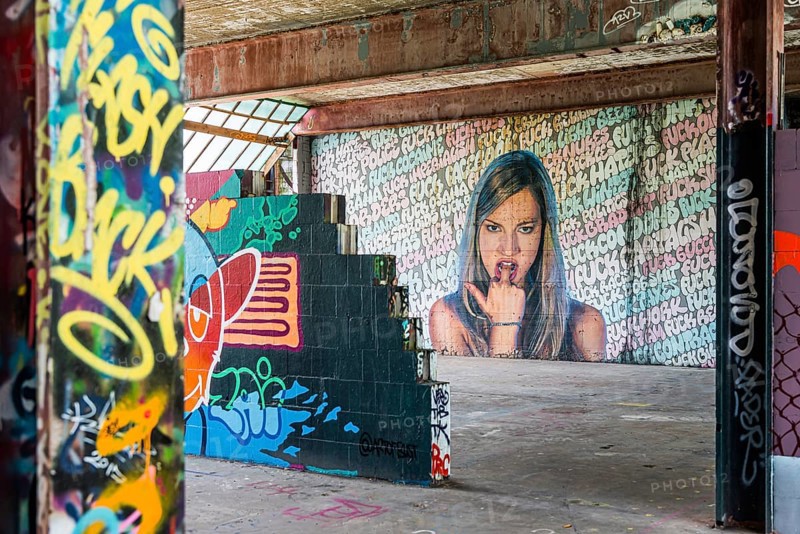 Graffiti on Teufelsberg