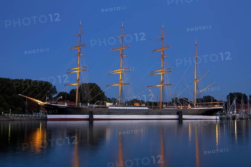 The museum sailing ship Passat