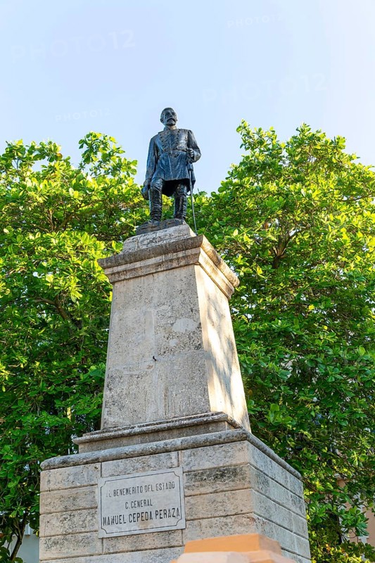 Statue of General Manuel Cepeda Peraza
