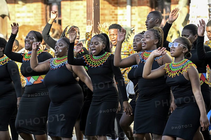 Dance group at the Victoria and Alfred Waterfront