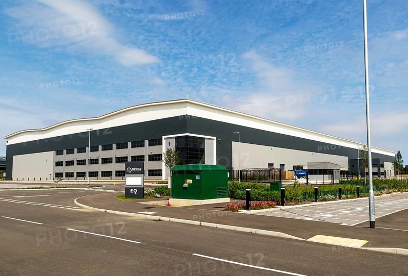 New EQ warehousing and distribution centre building