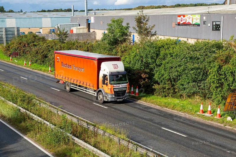 Bacton Transport DAF lorry