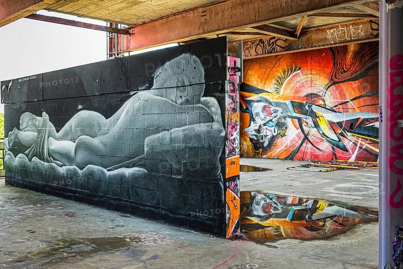 Graffiti on Teufelsberg