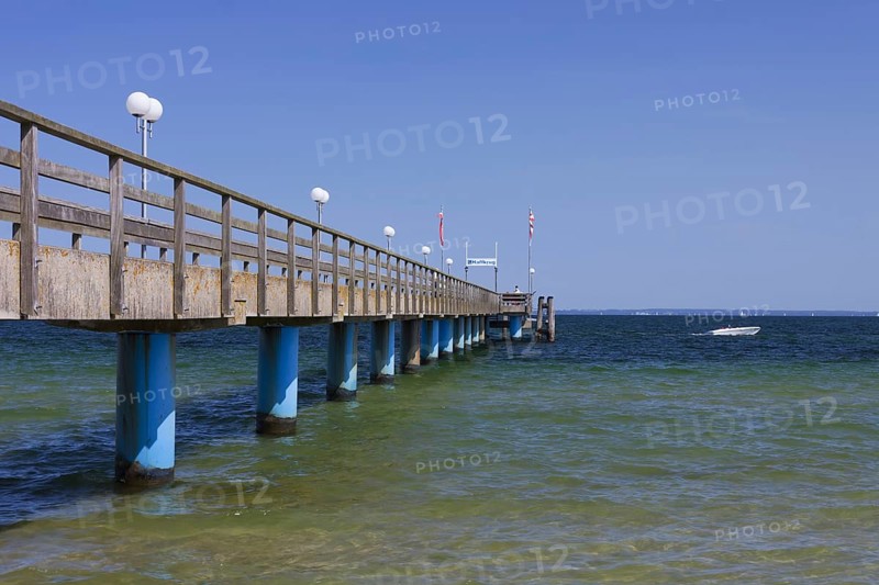 Wooden pier
