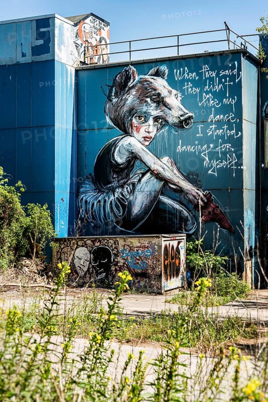 Graffiti on Teufelsberg