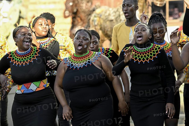 Dance group at the Victoria and Alfred Waterfront