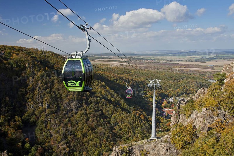 Cable car from Thale to the Hexentanzplatz