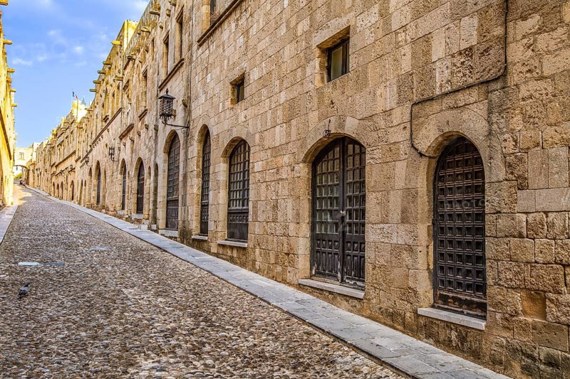 Street of the Knights