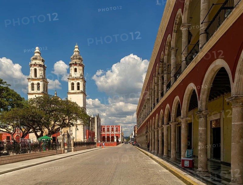 Historical Spanish colonial buildings